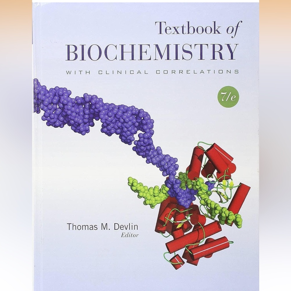 Wiley Science Textbook Back Cover with Purple DNA Graphic